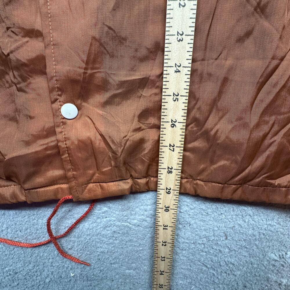 Vintage 70s 80s Swingster asgrow Coach Snap Button Lined Jacket Mens Large Brown - Picture 4 of 13